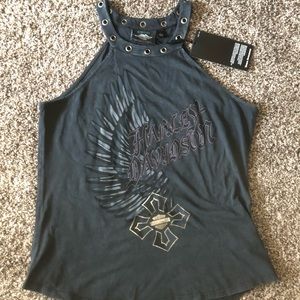 Harley halter tank